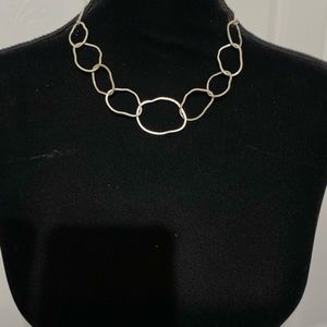 Classic statement silver accent Necklace